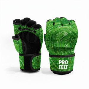 Guantes de Sparring de Cuero Duraderos para Artes Marciales, Taekwondo y Kickboxing, Acolchados, Ligeros y Cómodos, sin Dedos, para Adultos - Product Image 6