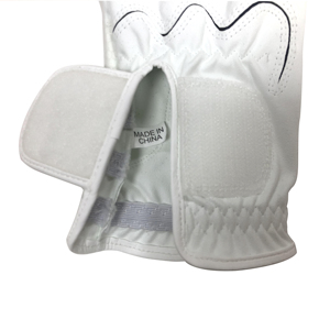 Gant de course en cuir blanc à doigts entiers avec fermeture auto-agrippante pour activités de plein air, antidérapant, universel, pour homme - Product Image 4