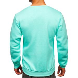 Unisex 100% Cotton Polyester Fleece Pullover <b>Hoodie</b> Custom Logo <b>Black</b> <b>Plain</b> Blank for Men Winter Sweatshirts Wholesale - Product Image 3