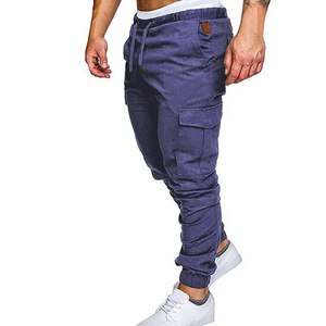 Heavy Duty Cotton Canvas Cargo Work Pants for Men Industrial Workwear Durable Multi Pocket Utility Workshop <b>Trousers</b> - Product Image 2