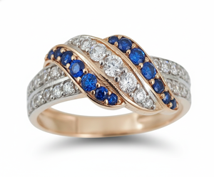 Anillo de Oro Sólido de 22 Quilates de Primera Calidad para Mujer, Joyería de Oro Real, Elegante y Ligero, Accesorios de Anillo de Oro para Uso Diario - Product Image 2