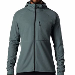 Veste polaire zippée pour homme, nouveau style, logo personnalisé, tissu 100 % polyester, micro polaire, ouverture zippée - Product Image 5
