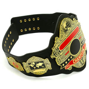 Cinturones de Campeonato de Lucha Libre Personalizados al por Mayor, Cinturón de Campeón en Color Sólido - Product Image 3