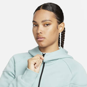 Ensemble deux pièces de survêtement zippé oversize personnalisé pour femme en molleton technique de coton confortable, collection 2026 - Product Image 4