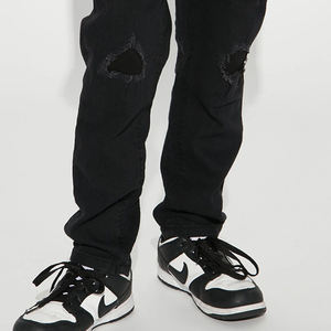 กางเกงยีนส์สบายๆ พร้อมบริการออกแบบโลโก้ตามสั่ง ราคาประหยัด ดีไซน์ลำลอง ลุคเท่ห์ ทนทาน สำหรับเด็กผู้ชาย ปี 2026 - Product Image 5