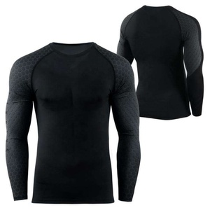 Rash Guard personnalisé de meilleure qualité pour hommes Plus Size Nouvelle arrivée Jersey respirant par compression d'impression par sublimation - Product Image 4