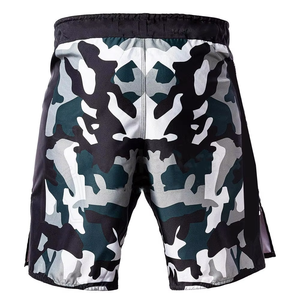 Lightweight Stretch MMA Fight <b>Shorts</b> for No Gi BJJ <b>Grappling</b> Wholesale Sublimated Design MMA <b>Shorts</b> 100% Polyester - Product Image 2