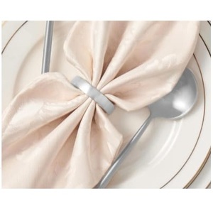 Customized Napkin Ring Holder For Dinner <b>Table</b> <b>Top</b> Trending Handmade <b>Decorative</b> Custom Shape Tissue Holder Metal Napkin Ring - Product Image 4