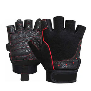 Guantes de Cuero Negros Personalizados de SAAR INDUSTRIES, Transpirables, Ligeros, Antideslizantes, con Agarre Fuerte, Cierre de Gancho y Bucle, Protección Avanzada - Product Image 4