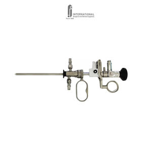 Endoscope électrique médical d'urologie en acier inoxydable, pour pédiatrie et adulte, monopolaire, bipolaire, TURP, mini-résectoscope, ensemble de gaines et obturateurs - Product Image 2