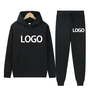 Conjunto Deportivo Personalizado Estampado para Hombre y Mujer, Sudadera con Capucha y Pantalones Jogger, Unisex, Informal, Deportivo, de Manga Larga - Product Image 3