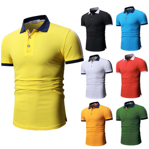 Camisa de Hombre Verde de Poliéster Piqué, Manga Corta, Corte Regular, Transpirable, Casual, con Estampado Geométrico Digital y Logotipo Frontal Deportivo - Product Image 5
