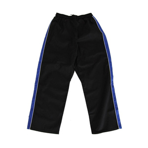 RTS Wholesale Price Unisex Taekwondo Uniform Red White Color Blocked Regular Fit Martial Arts Wear Kit With Black Belt AS-TG-108 - Product Image 6