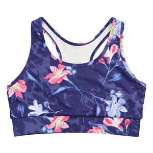 Sujetador Deportivo Sublimado Personalizado para Mujer, Fabricante OEM, Transpirable, Elástico, de Alta Sujeción, Sin Costuras en la Parte Delantera - Product Image 6
