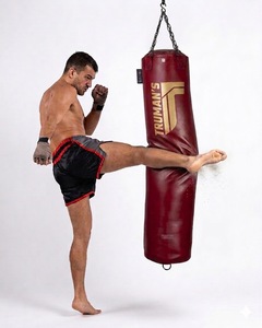 Sacos de Boxeo Resistentes con Logotipo Personalizado, de Cuero Sintético PU/PVC, Vacíos, para Entrenamiento de Boxeo y Fitness - Product Image 1