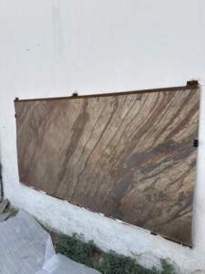 Copper Natural Slate Stone <b>Veneer</b> Flexible Wall Cladding Durable Eco Friendly Sheet for Interior Exterior Wall Design - Product Image 4