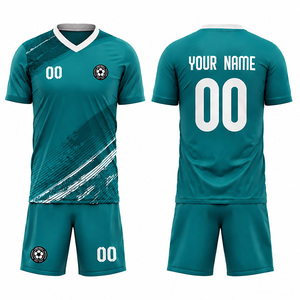 Uniforme de Fútbol Corto Sublimado Personalizado al por Mayor, de Secado Rápido, 100% Impreso, Calidad Profesional, Unisex, para Equipos - Product Image 3