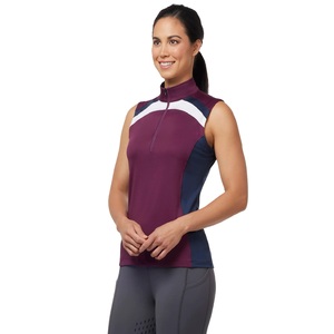 High Quality 4way Stretch Horse Riding Equestrian Shirt <b>Top</b> Base Layer Competition Show Shirt Polo in Soft Feel Technical Fabric - Product Image 5