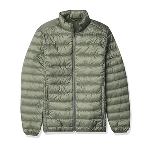 Chaqueta de Plumón Real Personalizada para Hombre y Mujer, 100% Nailon, Cuello Alto, Tejido Transpirable, Todos los Colores Disponibles, Invierno - Product Image 3