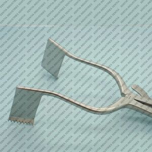 Rétracteur de laminectomie Meyerding en acier inoxydable allemand 25×60 mm, lame dentée, instruments chirurgicaux pour la colonne vertébrale et l'orthopédie - Product Image 6