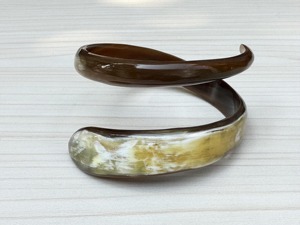 Buffalo Horn Natural Bangles Hand Jewelry Classic Women's Gift - Product Image 3