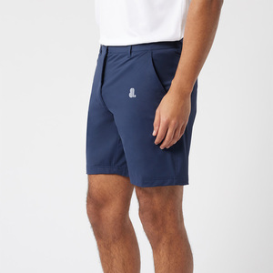 Pantalones Cortos Bermuda Azul Marino para Hombre, con Logotipo Frontal, Secado Rápido, Resistentes al Agua, Bolsillos, Cierre de Cremallera, Cintura Media, Poliéster - Product Image 2