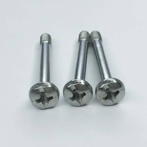 สกรูหัวหกเหลี่ยมเกลียวมาตรฐาน M2~M10 เมตริก  ทำจากเหล็กกล้าไร้สนิม เกรด 8.8  ผิวเรียบ  แบบกำหนดเอง สำหรับงานไฟฟ้า - Product Image 1