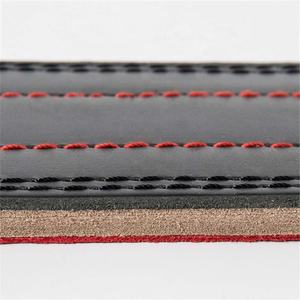 Venta caliente Unisex 10mm Powerlifting Gym Fitness Training Palanca Cinturón 4 \ "Ancho Nubuck Cowhide Custom Logo Hebilla Levantamiento de pesas - Product Image 6