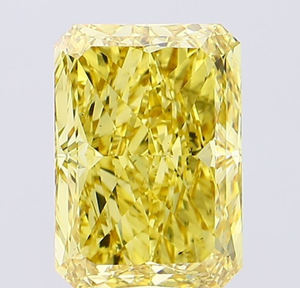 Diamante Cultivado en Laboratorio con Certificación IGI, Corte Radiante de 10.02 CT, Color Amarillo Intenso, Claridad VVS2, 635423150, Joyería ROYAL GEMS - Product Image 2