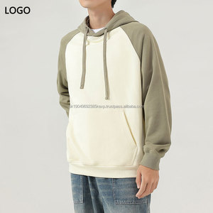 Sweat à capuche unisexe personnalisé brodé en coton épais patchwork French Terry 400 Gsm polaire lourd pour homme hiver - Product Image 3