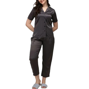 Buy Sailk Women's Thermal 100% Silk <b>Pyjama</b> Sets Long Sleeve Breathable Letter Spaghetti Strap Sleepwear 2026 Breathable - Product Image 4