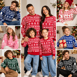Fabricante OEM de Prendas de Vestir de Bangladesh, Suéter Navideño Feo de Alta Calidad con Diseño Personalizado, Servicio ODM Disponible al por Mayor - Product Image 6