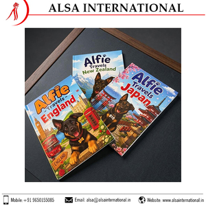 หนังสือเด็กเย็บกาวอย่างทนทาน พร้อมเคลือบเงา กระดาษออฟเซ็ตและกระดาษแข็ง หนังสือนิทานพิมพ์สีสันสดใส - Product Image 6