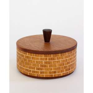 Boîte de rangement en bois naturel RR Enterprises pour tortillas et roti, pour la présentation en cuisine et l'organisation à domicile - Product Image 6