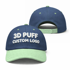 Gorras de Estilo Urbano Personalizadas, Transpirables, Ligeras, de Secado Rápido, Ajustables, Gorras de Béisbol Casuales con Impresión 3D en Relieve - Product Image 2