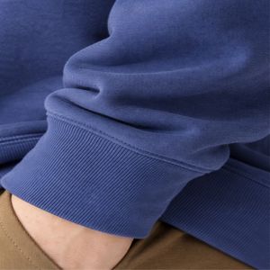 Sweat-shirt à capuche pour homme 100% coton polaire léger respirant séchage rapide coupe ample décontracté 2 pièces - Product Image 4