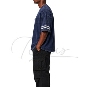 Camiseta Personalizada con Hombros Caídos, Estilo Urbano, Unisex, Holgada, de Algodón - Product Image 2