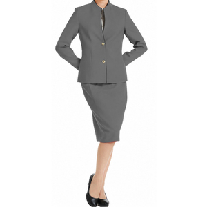 Fabrication OEM pour femmes, ensemble de tenue d'hôtesse de l'air, logo et taille personnalisés, haute qualité, prix bas - Product Image 6