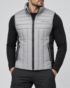 Chaleco Acolchado de Lona Ecológico, Cortavientos y Plegable, Talla Grande, para Mujer, Invierno 2026, Personalizable - Product Image 3