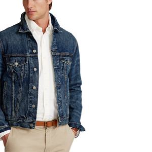 Nueva Chaqueta Vaquera Estilosa para Hombre y Ropa Casual al por Mayor, Chaqueta de Mezclilla de Algodón de Alta Calidad para Hombre - Product Image 6