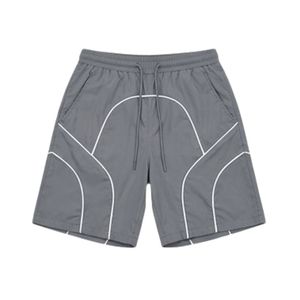 High Trending custom <b>Men</b>’s Nylon Windbreaker Shorts Set Reflective Zip Up <b>Jacket</b> <b>Summer</b> Tracksuit Lightweight Streetwear - Product Image 4
