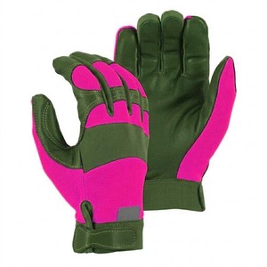 All Rounder Work <b>Gloves</b> High Vis Yellow Synthetic Leather Palm Breathable Spandex Back Safety Utility <b>Gloves</b> Wholesale 2026 - Product Image 6