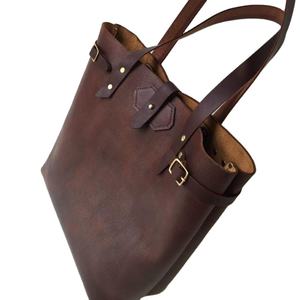 Bolsos de mano de cuero 100% a la moda, ecológicos, ligeros y duraderos para mujer, hechos en India. - Product Image 1