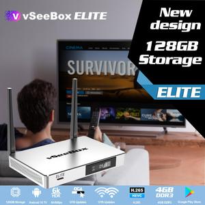 2025 VSeeBox Elite avec commande vocale Brand New Sealed Android 10 Livraison gratuite aux États-Unis Sans frais annuels Prend en charge la résolution 6K - Product Image 5