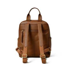 Soft Cowhide Genuine Leather Mini <b>Backpack</b> Women Small Real Leather <b>Backpack</b> Purse Designer Travel Daypack LMBP-0015B - Product Image 4