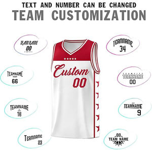 Uniforme de Baloncesto Personalizado, Jersey Reversible, Pantalones Cortos, 100% Poliéster, Cuello en V, Logotipo, Nombre y Número Personalizados, para Club Universitario - Product Image 4