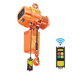 Paranco Elettrico a Catena da 4400 Libbre con Altezza di Sollevamento di 20 Piedi, Telecomando Wireless da 328 Piedi, Paranco Singolo G10 per Uso Agricolo - Product Image 1