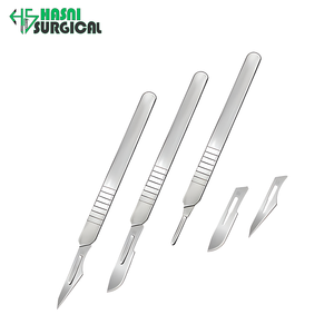 Manufacturer & Exporter of Surgical <b>Instruments</b> Sterile Surgical Scalpel Blades with Handle - Product Image 3