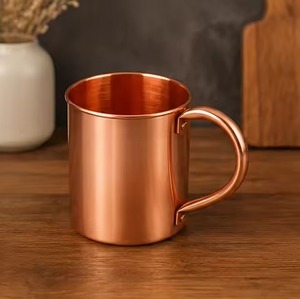 Pure copper drinking mug Handmade durable cup Copper <b>beer</b> cocktail cup Premium copper tea cup Daily use copper mug - Product Image 6
