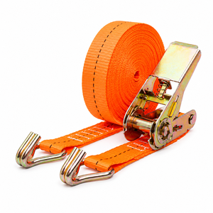 Sangle d'arrimage à cliquet haute résistance en polyester 25 mm 800 kg pour la sécurisation des marchandises, logo personnalisé, fabricant direct d'usine OEM - Product Image 5
